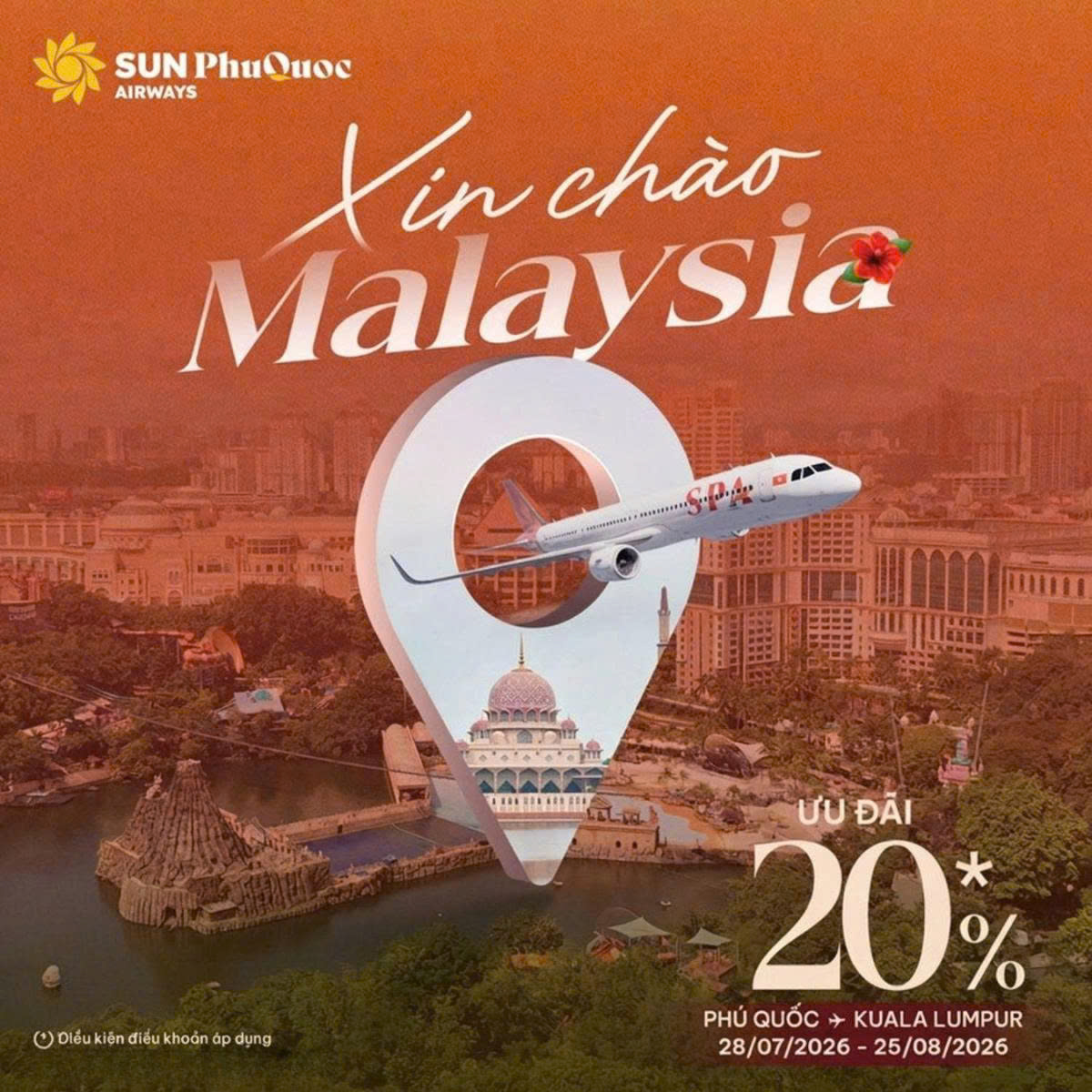 Khám phá Malaysia với SUN PhuQuoc AIRWAYS 🛫️