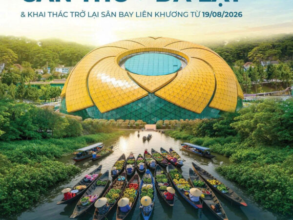 Khai Trương Đường Bay Cà Mau – Đà Lạt: Bay Thẳng Với Giá Cực Hời! ✈️
