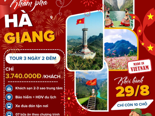 Khám phá Hà Giang 3 ngày 2 đêm chỉ với 3.740.000Đ/khách 🚀