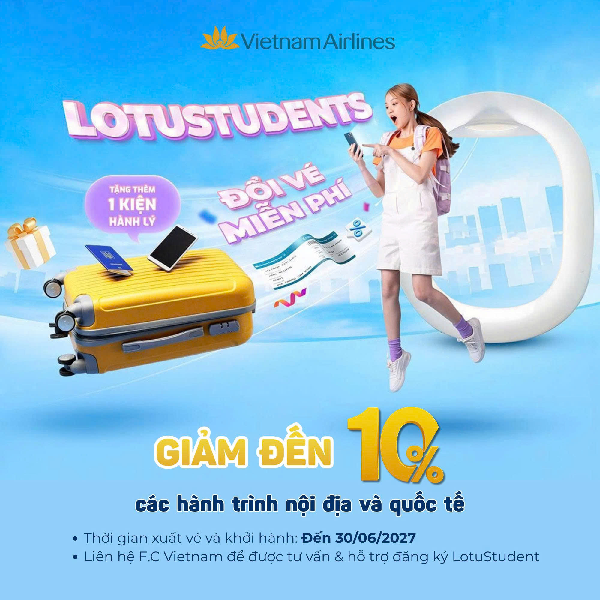 Khám Phá Thế Giới Với F.C Vietnam – Combo Du Lịch Nội Địa & Quốc Tế 🛫️✈️