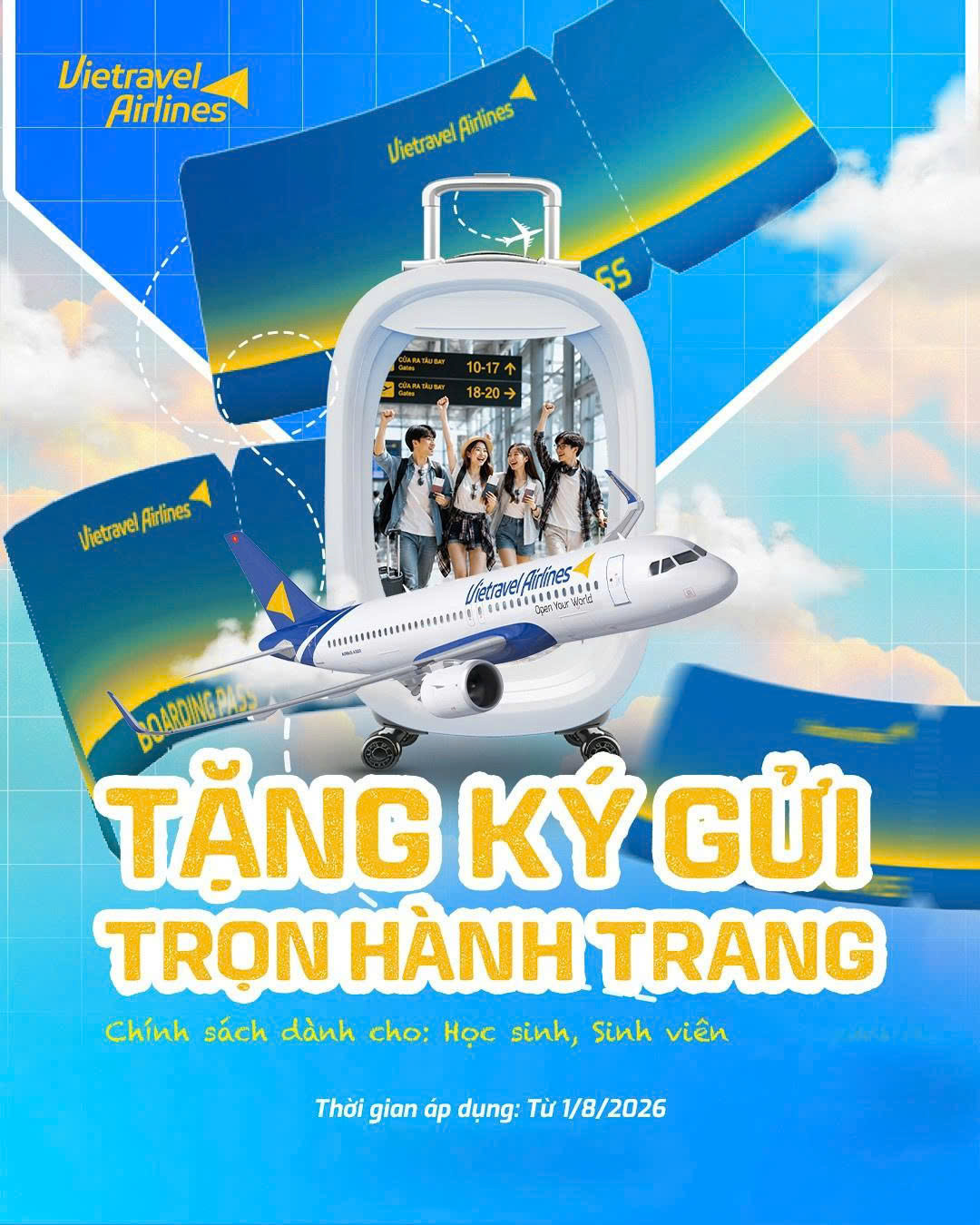 Khám phá thế giới với Vietravel Airlines 🚀✈️